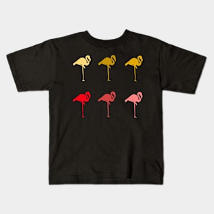 Colourful Flamingo Kids T-Shirt